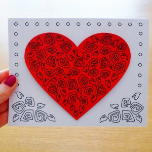 Hearts and Roses Card