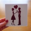 Silhouette Couple Card - Image 2