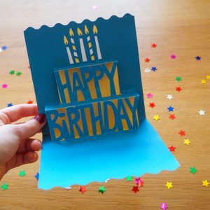 Pop Up Happy Birthday Card