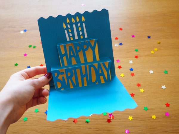 Pop Up Happy Birthday Card