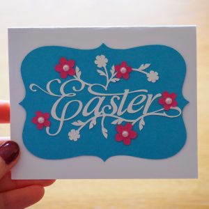 Floral Easter Card