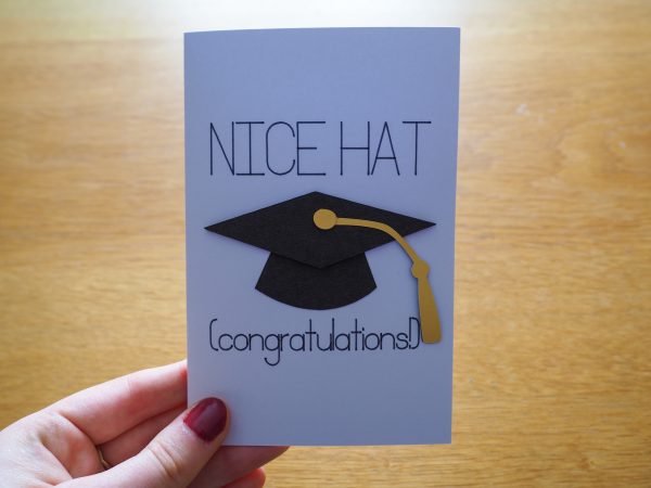 ‘Nice Hat’ Graduation Card