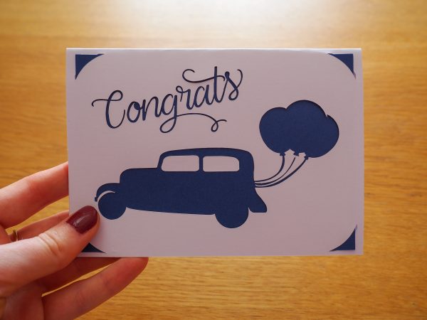 Wedding Car Card