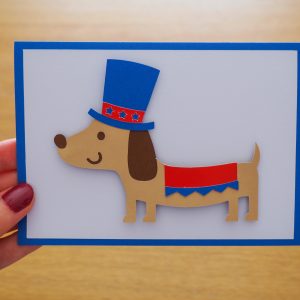 Sausage Dog Card