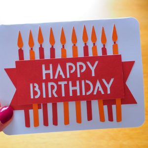 Birthday Candles Card