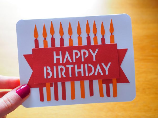 Birthday Candles Card